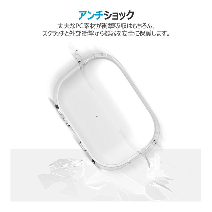 並行輸入品】 ASCAR Solid Clear AirPods (Pro) Hard Case