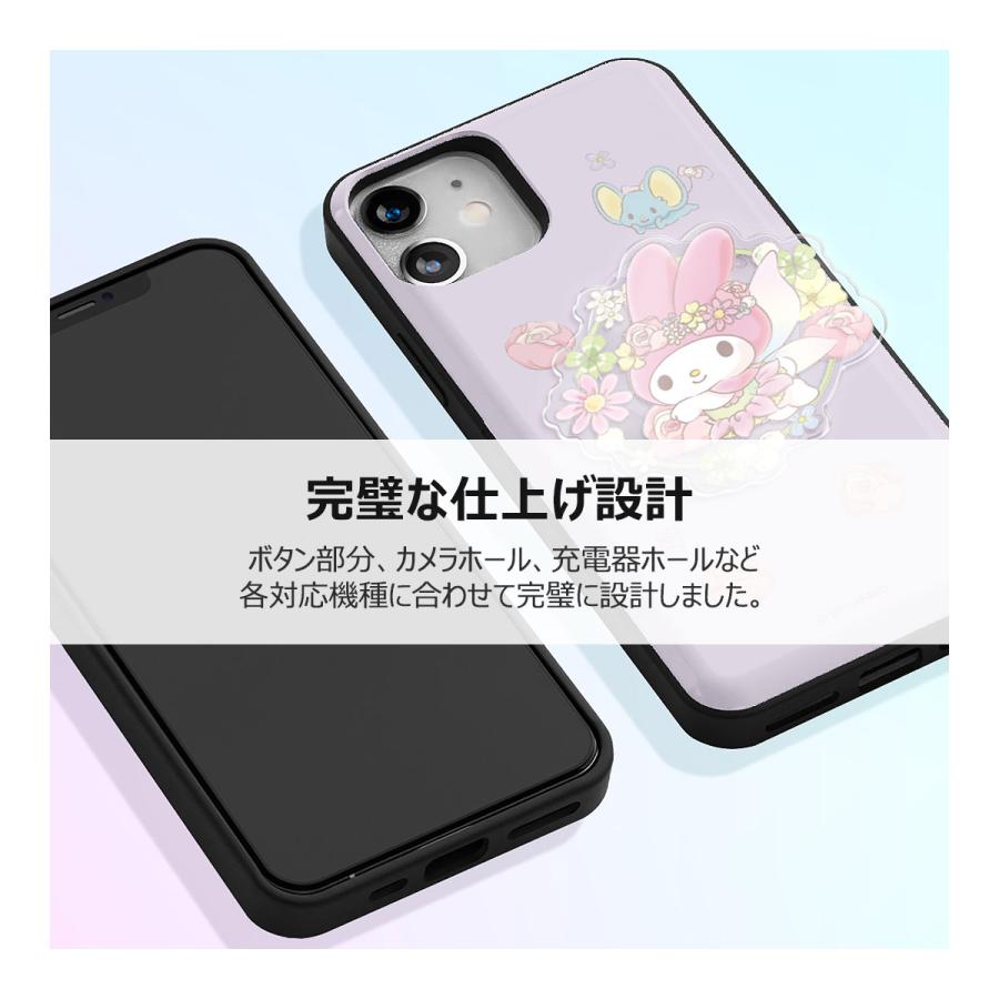 Sanrio Characters Fairy Card Door Bumper ケース Acryl Smart Tok セット iPhone 15 Plus Pro Max 14 SE3 13 mini 12 SE2 11 XS XR X 8 7｜orionsys｜04
