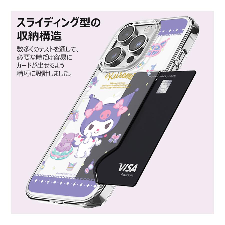 Sanrio Characters Happiness Room Card Transparent Hard ケース iPhone 15 Plus Pro Max 14｜orionsys｜14