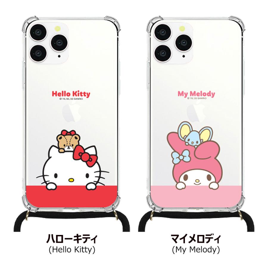 Sanrio Maedalligi Phone Strap Bulletproof Jelly Hard ケース iPhone 14 Plus Pro Max SE3 13 mini 12 SE2 11 XS XR X 8 7｜orionsys｜21