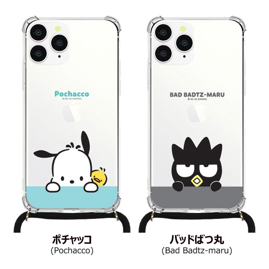 Sanrio Maedalligi Phone Strap Bulletproof Jelly Hard ケース iPhone 14 Plus Pro Max SE3 13 mini 12 SE2 11 XS XR X 8 7｜orionsys｜23