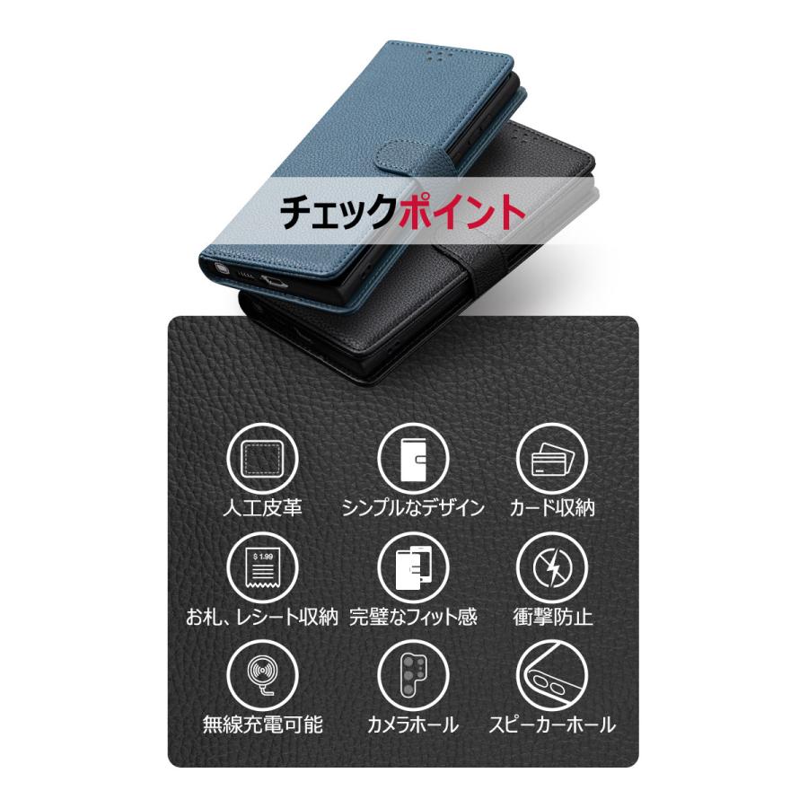 Modern Simple Diary 手帳型 ケース iPhone 15 Plus Pro Max 14 SE3 13 mini 12 SE2 11 XS XR X 8 7｜orionsys｜03