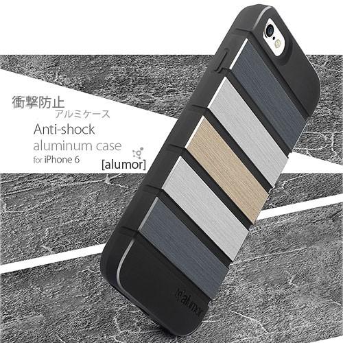 ALUMOR Anti-Shock Aluminum Case バンパー ケース iPhone 6s 6 : ip6 