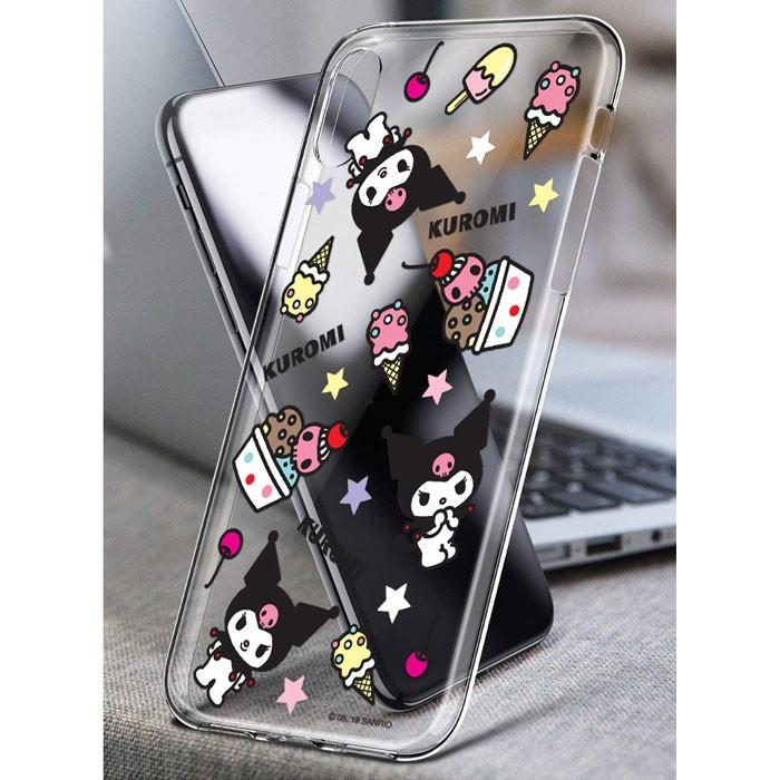 sanrio Kuromi Clear Jelly ソフト ケース iPhone 16e 16 Plus sanrio Kuromi Clear Jelly ソフト ケース iPhone 16e 16 Plus