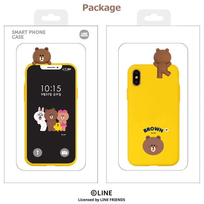 Iphone Line ブラウン シリコン スマホケース カバー の商品一覧 スマホ タブレットアクセサリー 周辺機器 スマホ タブレット パソコン 通販 Yahoo ショッピング