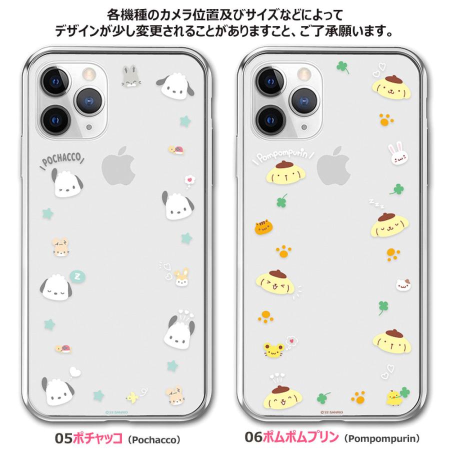 Sanrio Characters Cute Clear Jelly ケース iPhone 15 Plus Pro Max 14 SE3 13 mini 12 SE2 11 XS XR X 8 7｜orionsys｜11