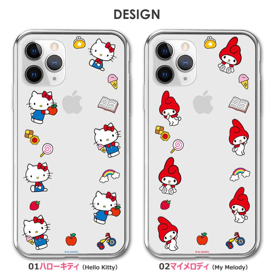 Sanrio Characters Weekend Clear Jelly ケース Galaxy S24 Ultra A54 5G S23 A53 S22 S21 + Note20 S20 Note10+ S10 Note9｜orionsys｜15