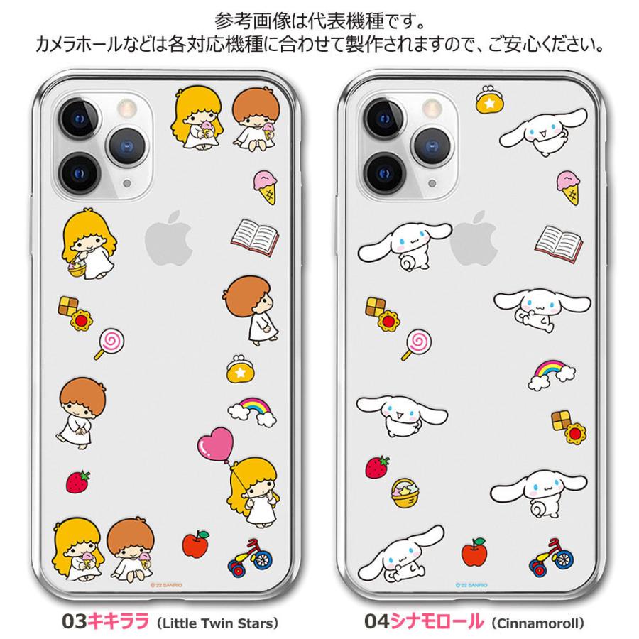 Sanrio Characters Weekend Clear Jelly ケース Galaxy S24 Ultra A54 5G S23 A53 S22 S21 + Note20 S20 Note10+ S10 Note9｜orionsys｜16