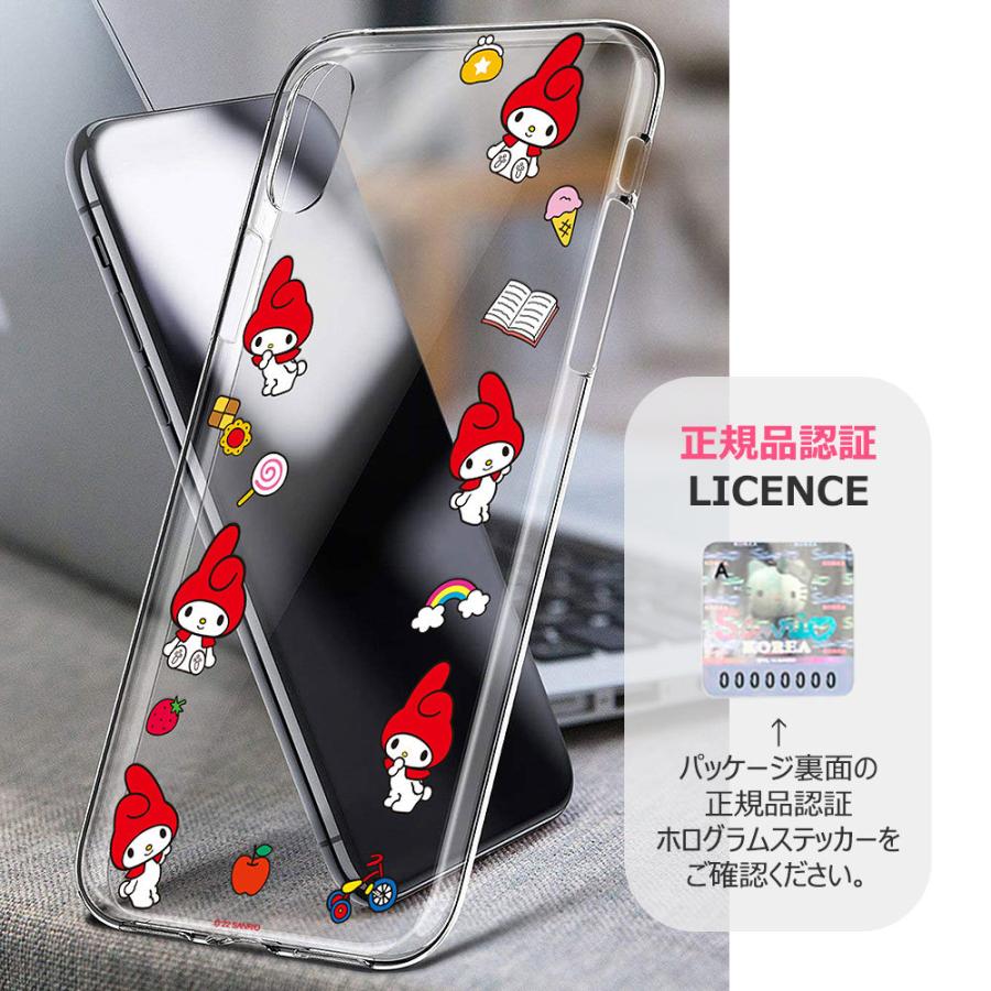 Sanrio Characters Weekend Clear Jelly ケース iPhone 15 Plus Pro Max 14 SE3 13 mini 12 SE2 11 XS XR X 8 7｜orionsys｜08