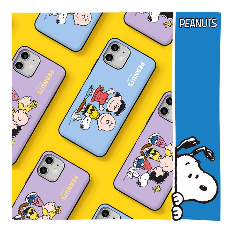Snoopy Best Friends Card Door Bumper ケース iPhone 15 Plus Pro Max 14 SE3 13 mini 12 SE2 11 XS XR X 8 7｜orionsys｜10