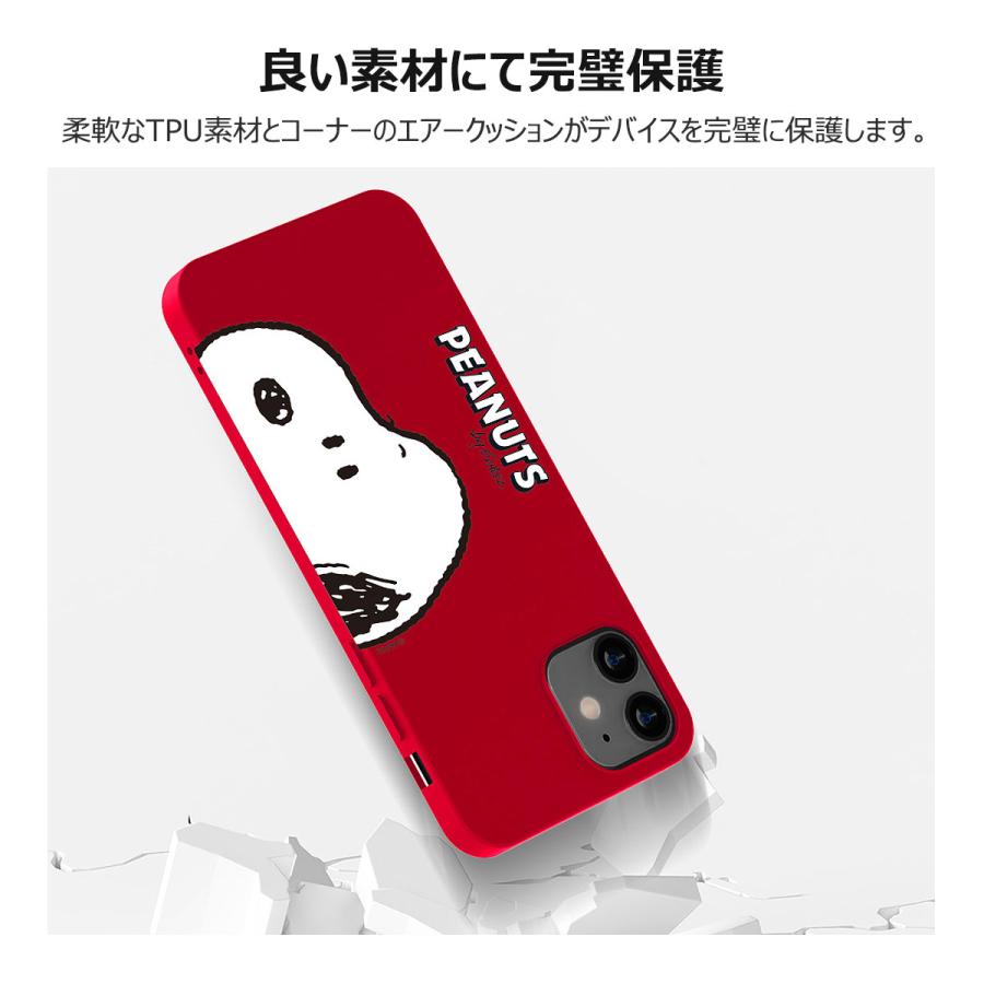 Snoopy Big Face Soft Jelly ケース iPhone 15 Plus Pro Max 14 SE3 13 mini 12 SE2 11 XS XR X 8 7｜orionsys｜05