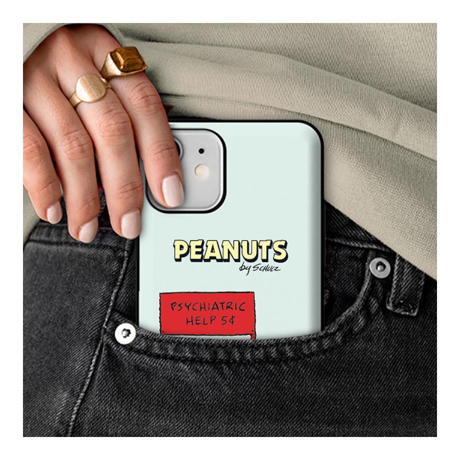Snoopy Friends Card Door Bumper ケース iPhone 15 Plus Pro Max 14 SE3 13 mini 12 SE2 11 XS XR X 8 7｜orionsys｜12