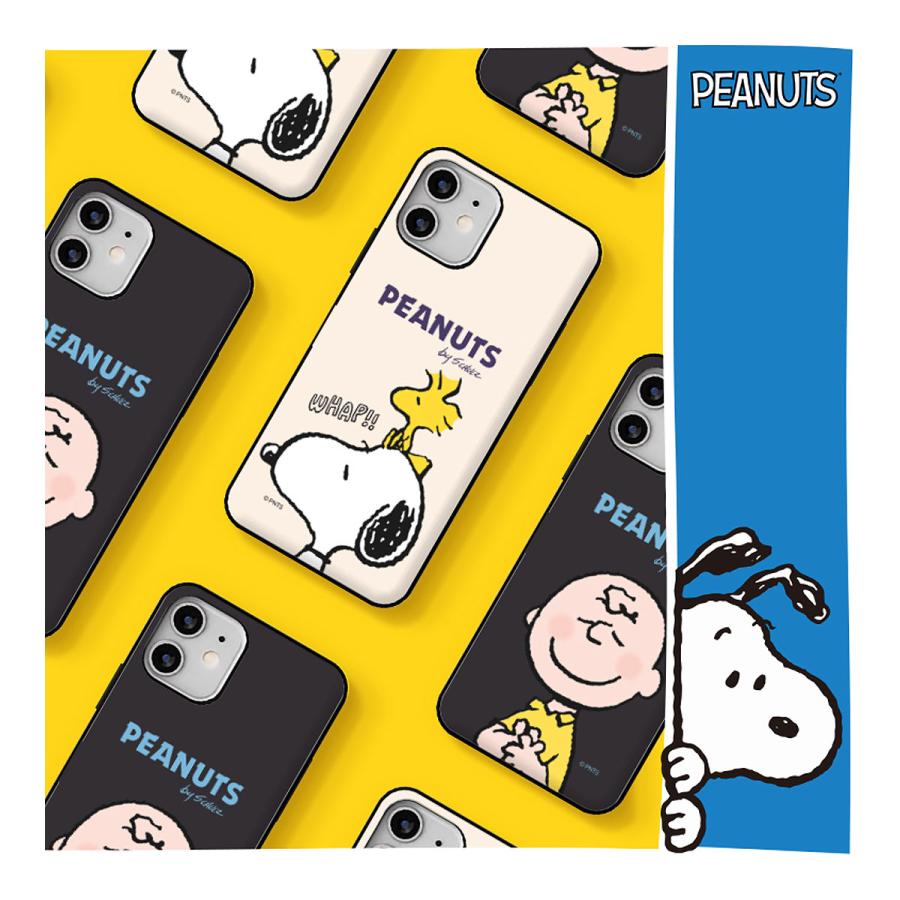 SNOOPY Snoopy Happy Time Card Door Bumper ケース iPhone 16e SNOOPY Snoopy Happy Time Card Door Bumper ケース iPhone 16e