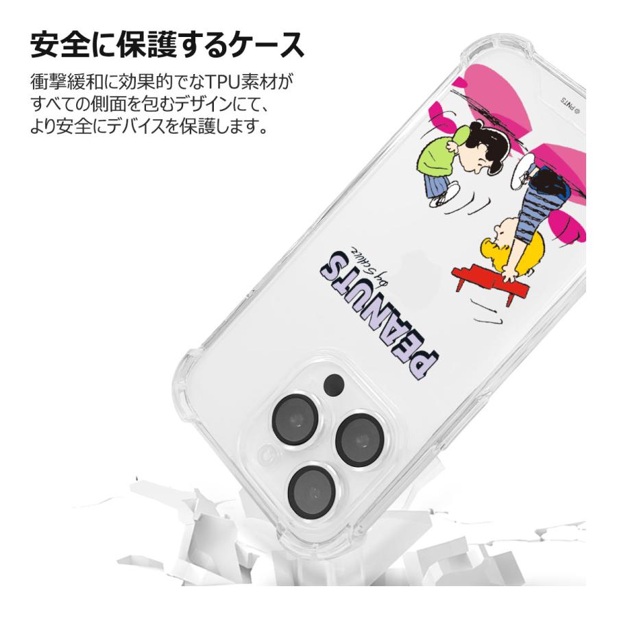 Snoopy Heart Breaker Bulletproof Jelly Hard ケース iPhone 15 Plus Pro Max 14 SE3 13 mini 12 SE2 11 XS XR X 8 7｜orionsys｜06