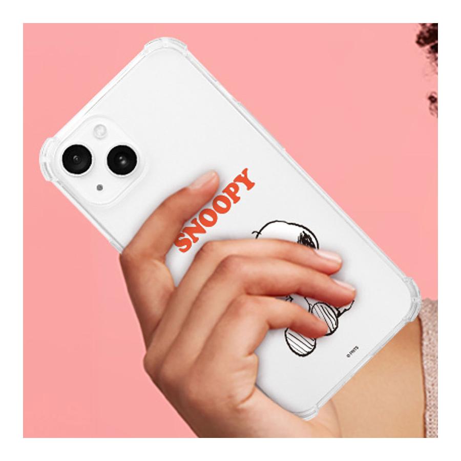 Snoopy Life Bulletproof Jelly Hard ケース iPhone 15 Plus Pro Max 14 SE3 13 mini 12 SE2 11 XS XR X 8 7｜orionsys｜11