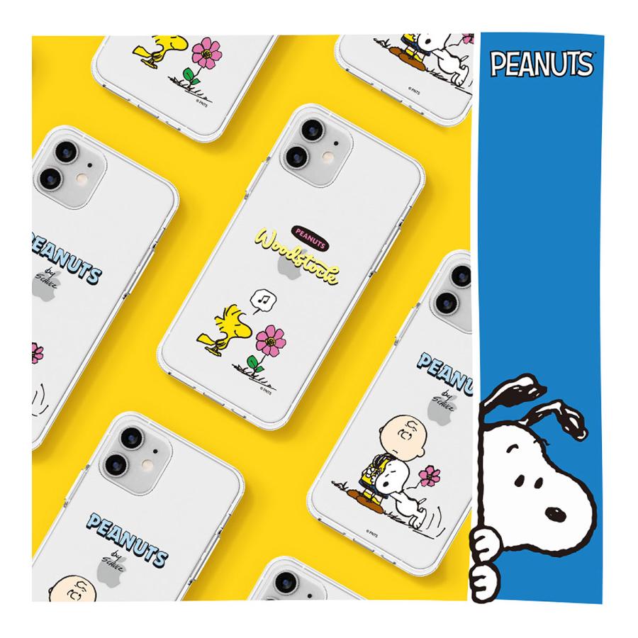 Snoopy Picnic Clear Jelly ケース iPhone 15 Plus Pro Max 14 SE3 13 mini 12 SE2 11 XS XR X 8 7｜orionsys｜10