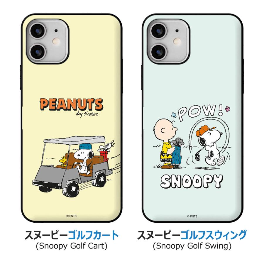 Snoopy Sports Card Door Bumper ケース iPhone 15 Plus Pro Max 14 SE3 13 mini 12 SE2 11 XS XR X 8 7｜orionsys｜16