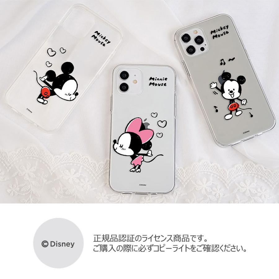 Disney Couple Clear Soft ケース iPhone 15 Plus Pro Max 14 SE3 13 mini 12 SE2 11 XS XR X 8 7 SE 6s 6 5s 5｜orionsys｜06