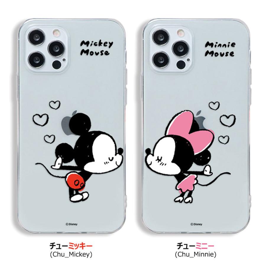 Disney Couple Clear Soft ケース iPhone 15 Plus Pro Max 14 SE3 13 mini 12 SE2 11 XS XR X 8 7 SE 6s 6 5s 5｜orionsys｜09