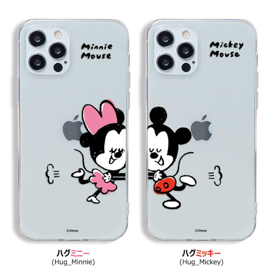 Disney Couple Clear Soft ケース iPhone 15 Plus Pro Max 14 SE3 13 mini 12 SE2 11 XS XR X 8 7 SE 6s 6 5s 5｜orionsys｜10