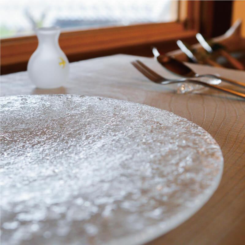 ガラスのお皿 大皿 : オリテ米原 米原市特選品市場 - 通販