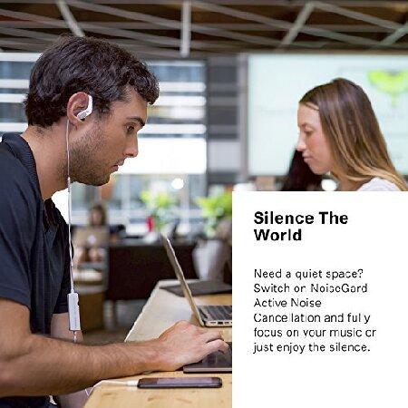 Sennheiser AMBEO Smart Headset (iOS) - Active Noise Cancellation， Transparent Hearing and 3D Sound Recording Sennheiser AMBEO Smart Headset iOS Active Noise Cancellation， Transparent Hearing and 3D Sound
