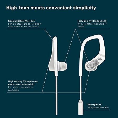 Sennheiser AMBEO Smart Headset (iOS) - Active Noise Cancellation， Transparent Hearing and 3D Sound Recording Sennheiser AMBEO Smart Headset iOS Active Noise Cancellation， Transparent Hearing and 3D Sound