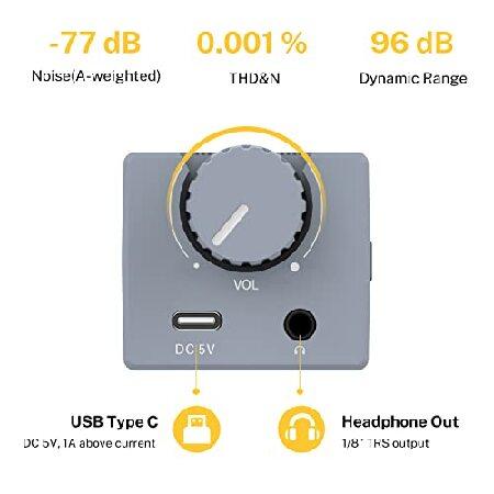 Donner ヘッドホンアンプ ポータブルアンプ 充電式 XLR パーソナルイン 3.5mm出力ジャック付き 最大12時間 音量調節 EM1 Donner ヘッドホンアンプ ポータブルアンプ 充電式 XLR パーソナルイン 5mm出力ジャック付き 最大12時間 音量調節