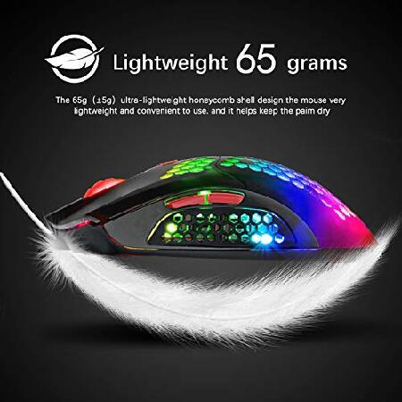 アウトレット人気商品 MAMBASNAKE Wired Lightweight Gaming Mouse 65G