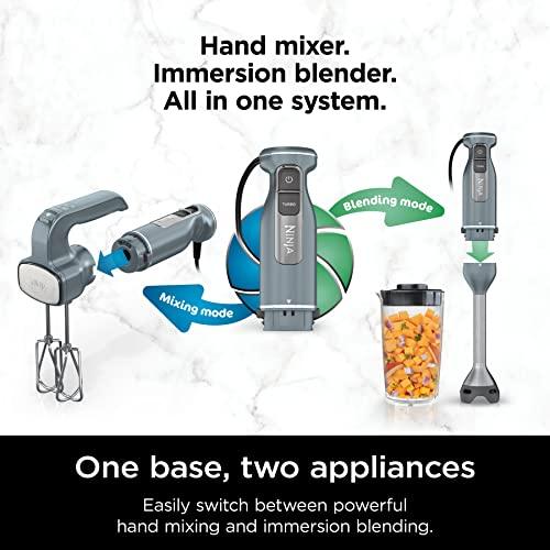 Ninja CI105BRN Foodi Power Mixer System, 750PeakWatt Immersion