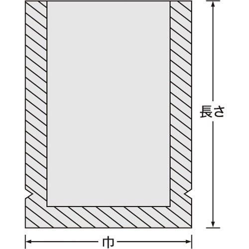 真空袋 ナイロンポリ 新[Lタイプ] [No.7] (150mm*250mm) [100枚入] |  | 02