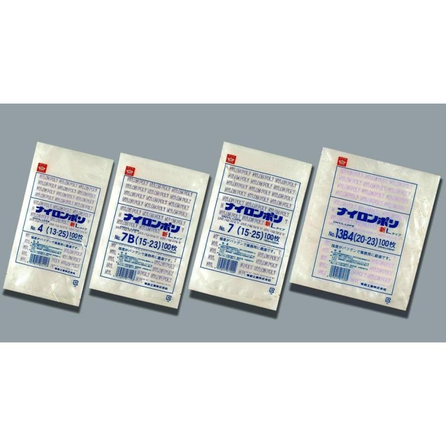 真空袋 ナイロンポリ 新[Lタイプ] [No.5] (140mm*240mm) [100枚入] |  | 04