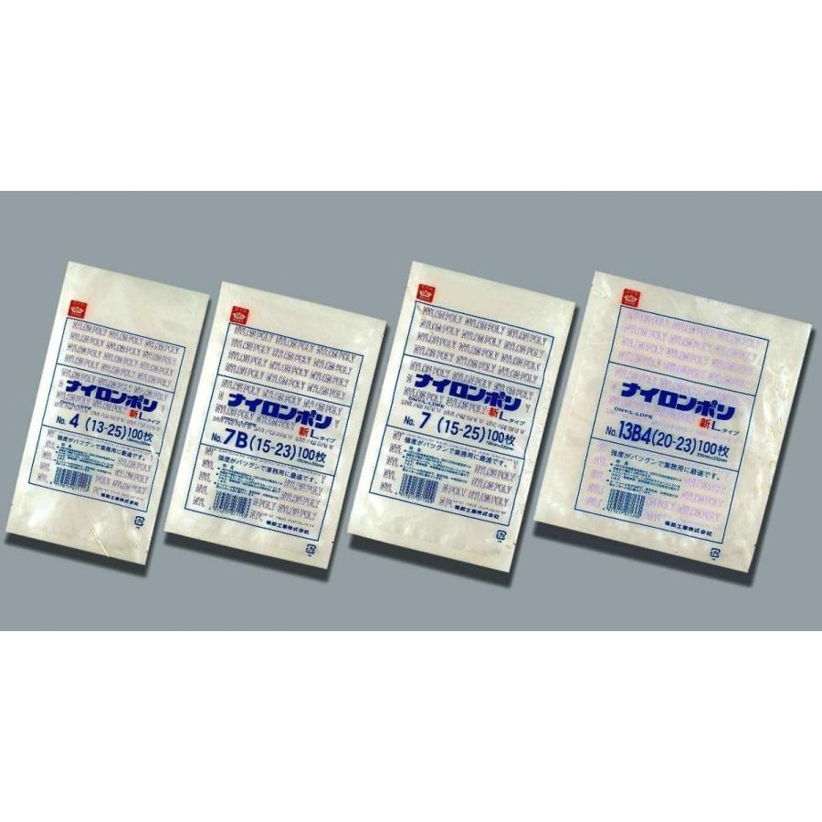 真空袋 ナイロンポリ 新[Lタイプ] [No.18] (260mm*380mm) [100枚入] |  | 04