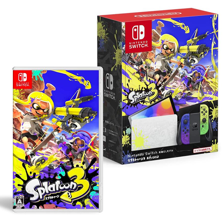 Amazon.co.jp: Nintendo Switch(有機ELモデル) スプラトゥーン3 Amazon.co.jp: Nintendo Switch(有機ELモデル) スプラトゥーン3