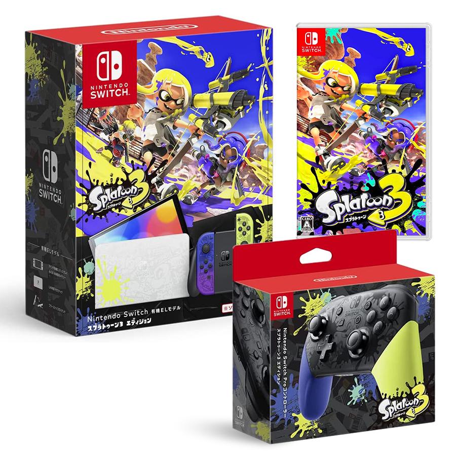 Amazon.co.jp: Nintendo Switch(有機ELモデル) スプラトゥーン3 Amazon.co.jp: Nintendo Switch(有機ELモデル) スプラトゥーン3