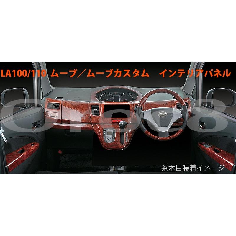 La100 110 ムーヴ ムーヴカスタム 前期用 最多ピース インテリアパネル Pc製 ポリカーボネイト 内装パーツ ウッド調パネル ピース 100move Panel カー用品のoroc8 通販 Yahoo ショッピング
