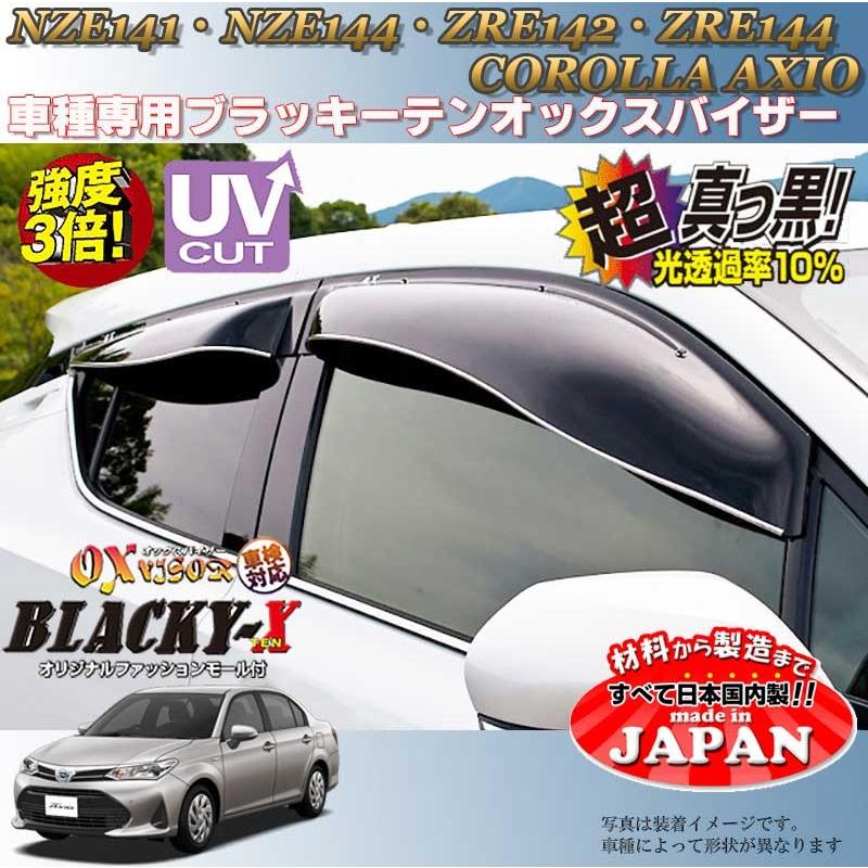OX VISOR オックスバイザー BLACKY-X ブラッキーテン (フロント