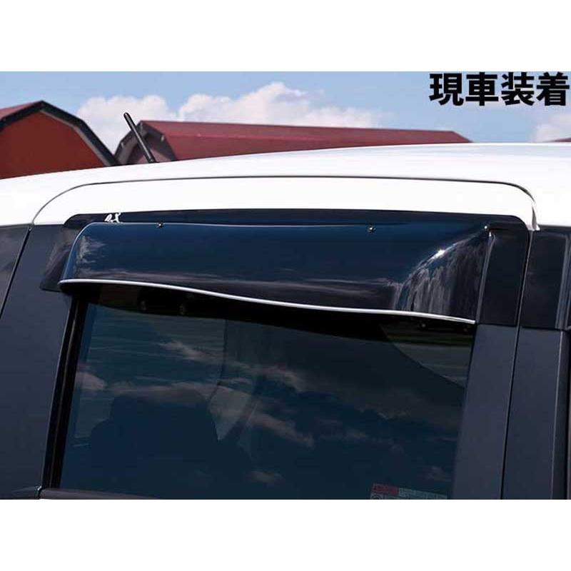 シエンタ OX バイザー オックスバイザー 170系トヨタブラッキー真っ黒