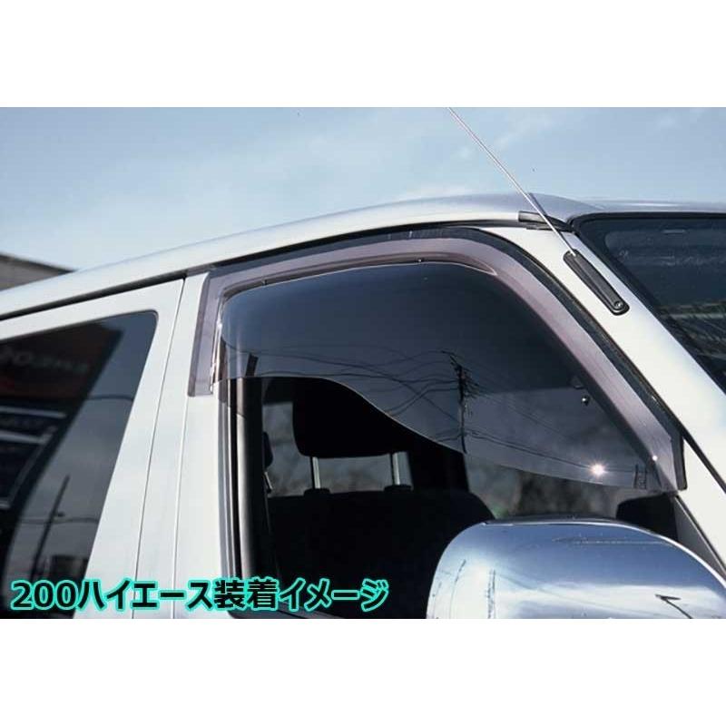 ハイエース レジアスエース OX バイザー オックスバイザー 200系トヨタ