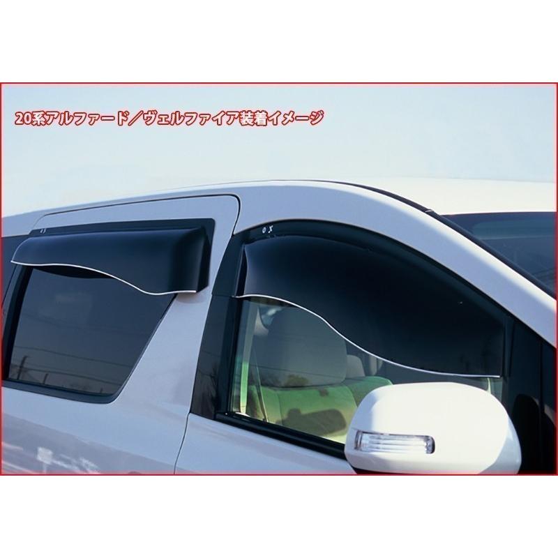 EKスペース OX バイザー オックスバイザー B11AミツビシブラッキーX