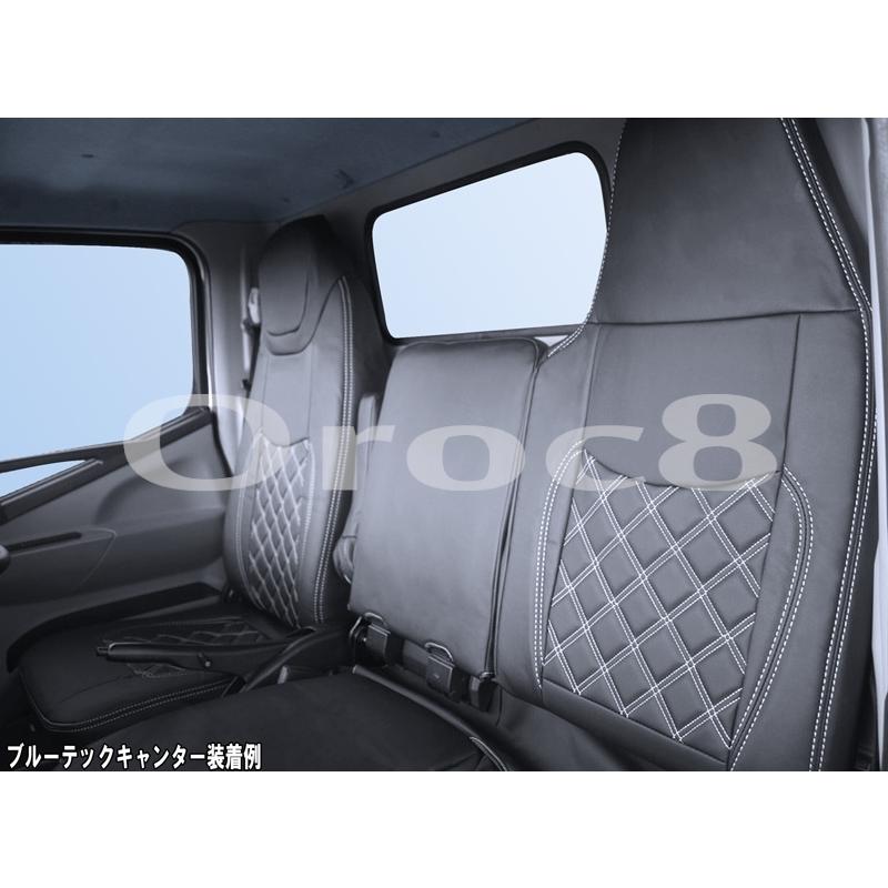 人気商品は人気商品はブルーテック キャンター シートカバー シンプル