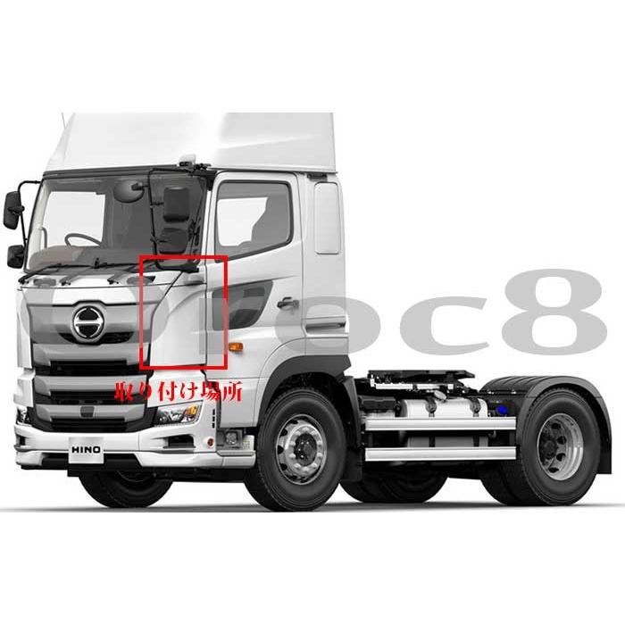 17 プロフィア メッキ コーナーパネル 日野 左右セット 17プロフィア