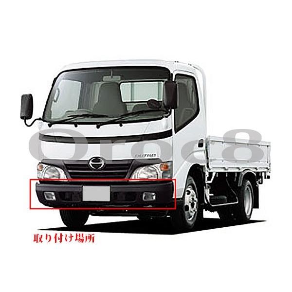 デュトロ　メッキ　フロントバンパー デュトロ メッキ フロントバンパー 標準ボディ 日野 トヨタ