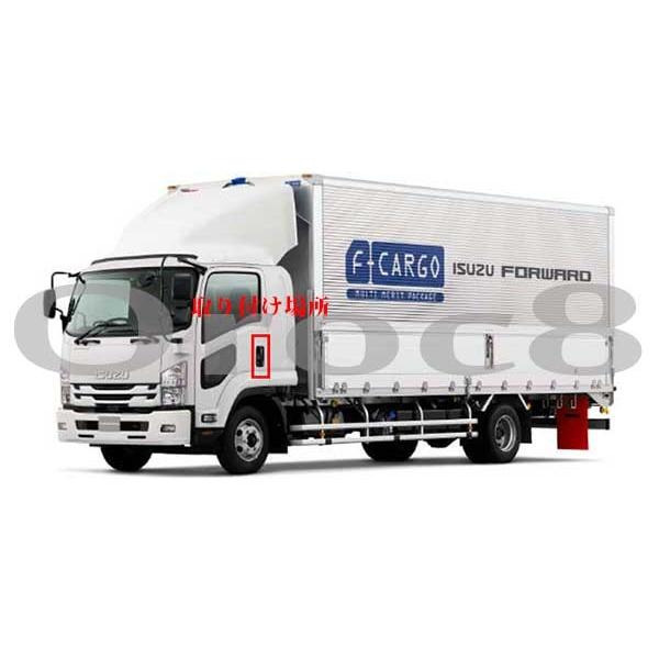 07 フォワード メッキ ドア ハンドル カバー いすゞ 07フォワード用品