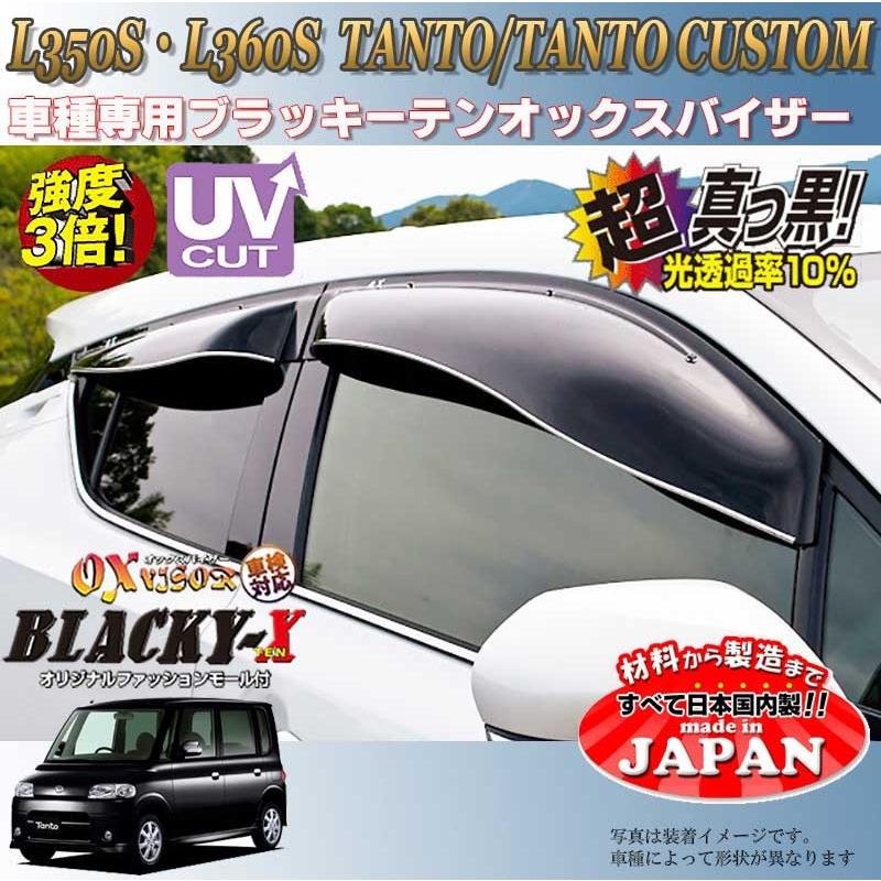 タント タントカスタム OX バイザー オックスバイザー L350S・360
