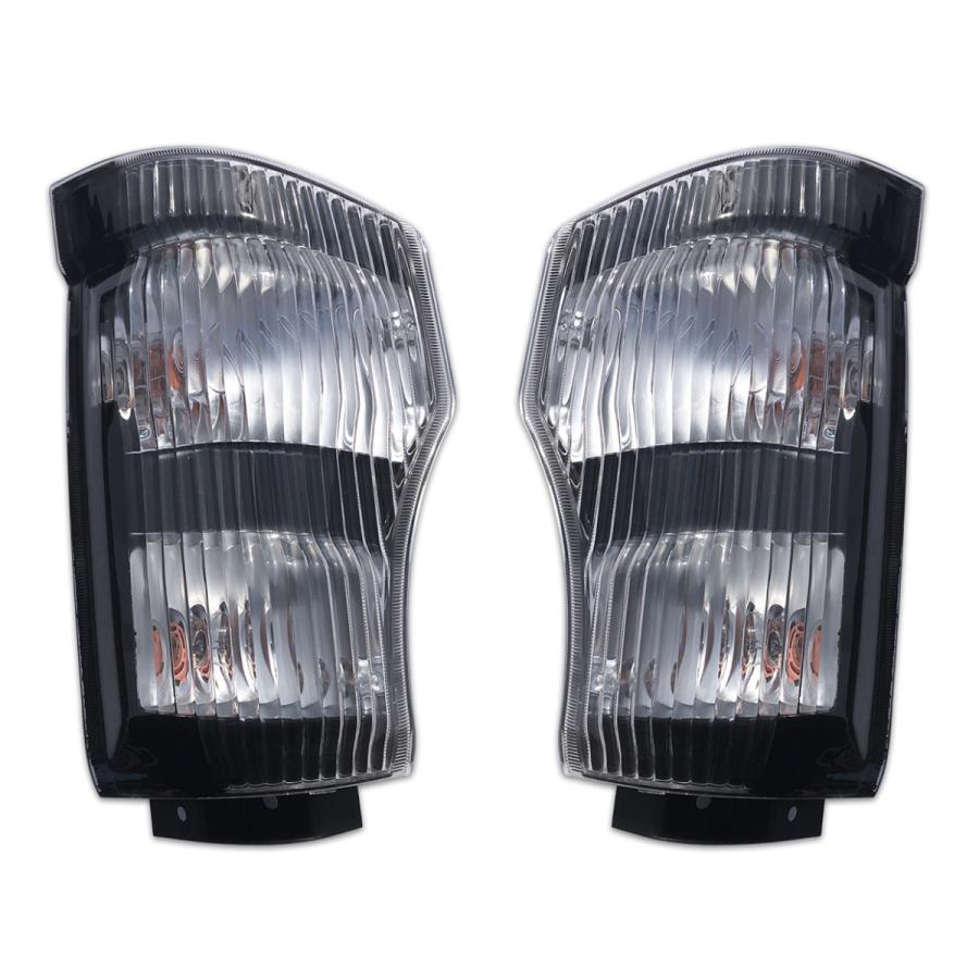 メッキエアロ付き PMエルフ ヘッドライト ウィンカー エアロいすず