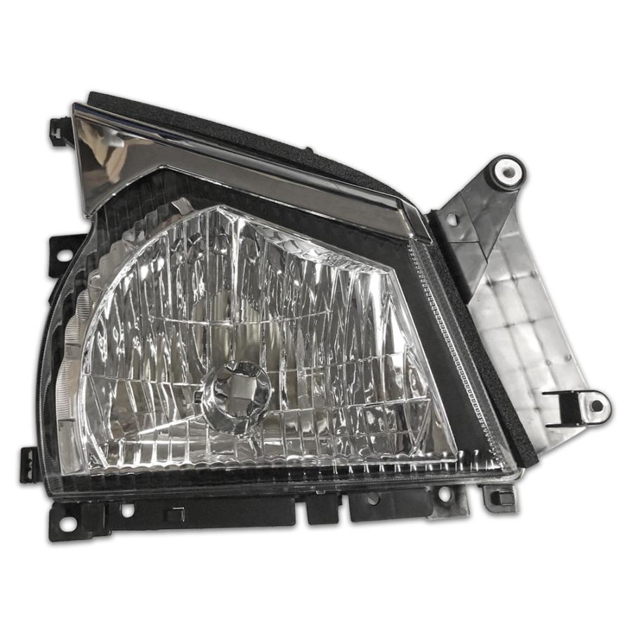 メッキエアロ付き PMエルフ ヘッドライト ウィンカー エアロいすず