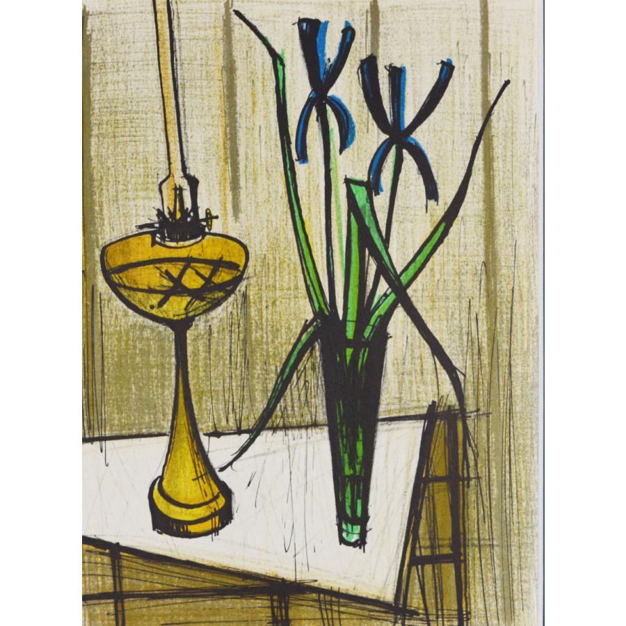ベルナール ビュッフェ 『アイリスの静物【BERNARD BUFFET