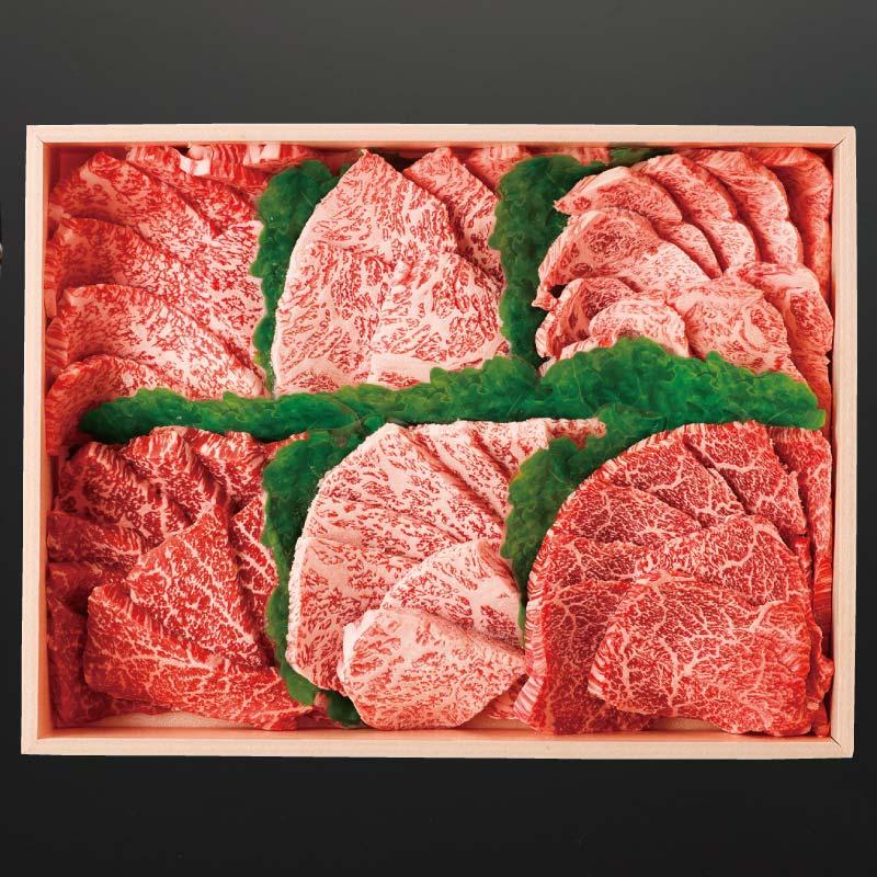 黒毛和牛 A4・A5等級 鹿児島黒牛 六種焼肉フェスティバル 900g 焼肉セット イチボ ランプ 友三角 マルシン ロース カルビ ギフト 牛肉 高級 爆買の画像