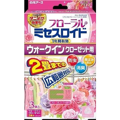 メール便なら送料無料 本州四国 フローラルミセスロイドウォークインクローゼット用 ３個入 フローラルブーケの香り １ケース３０箱入 １箱あたり８０６円 初回限定 Www Shandilyaz Com